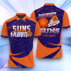 Phoenix Suns Style NBA Playoffs New Design Basketball 2024 Polo Shirt For Fans Product Photo 1