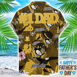 Pittsburgh Penguins Coffee Hat and Logo Pattern Hawaiian Shirt Father’s Day Gift NHL Team image Pittsburgh Penguins Coffee Hat and Logo Pattern Hawaiian Shirt Father’s Day Gift NHL Team Product Photo 2