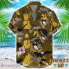 Pittsburgh Penguins Coffee Hat and Logo Pattern Hawaiian Shirt Father’s Day Gift NHL Team