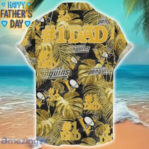 Pittsburgh Penguins Dad Hawaiian Father’s Day Gift For Dad Grandpa NHL Sports Beach Shirt Product Photo 2