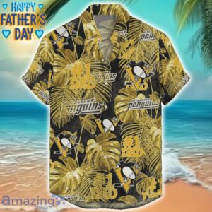 Pittsburgh Penguins Dad Hawaiian Father’s Day Gift For Dad Grandpa NHL Sports Beach Shirt Product Photo 1