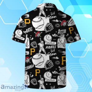 Pittsburgh Pirates MLB Logo Legend Team Hawaiian Shirt And Short image Pittsburgh Pirates MLB Logo Legend Team Hawaiian Shirt And Short Product Photo 4