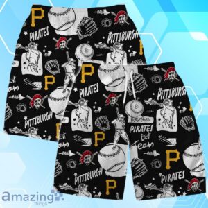 Pittsburgh Pirates MLB Logo Legend Team Hawaiian Shirt And Short Product Photo 1