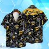Pittsburgh Pirates MLB Team Logo Beachscape Design Hawaiian Shirt And Short