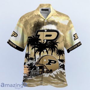 Purdue Boilermakers NCAA Best Hawaiian Shirt For Men Women Custom Name image Purdue Boilermakers NCAA Best Hawaiian Shirt For Men Women Custom Name Product Photo 2