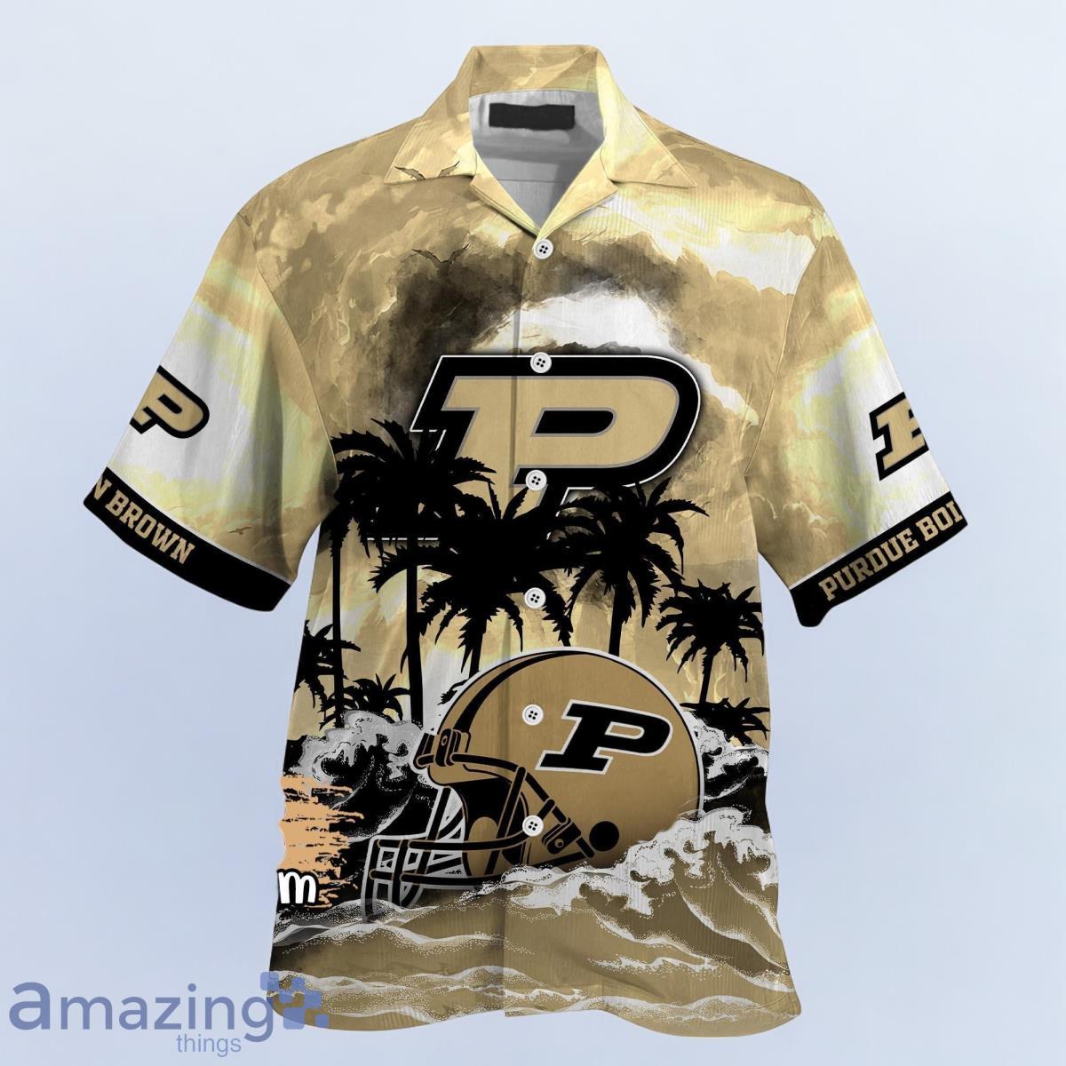 Purdue Boilermakers NCAA Best Hawaiian Shirt For Men Women Custom Name image Purdue Boilermakers NCAA Best Hawaiian Shirt For Men Women Custom Name Product Photo 2