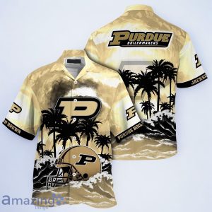 Purdue Boilermakers NCAA Best Hawaiian Shirt For Men Women Custom Name Product Photo 1