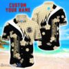 Purdue Boilermakers Star Tropical Flower 3D Printed Hawaiian Shirt Personalized Name