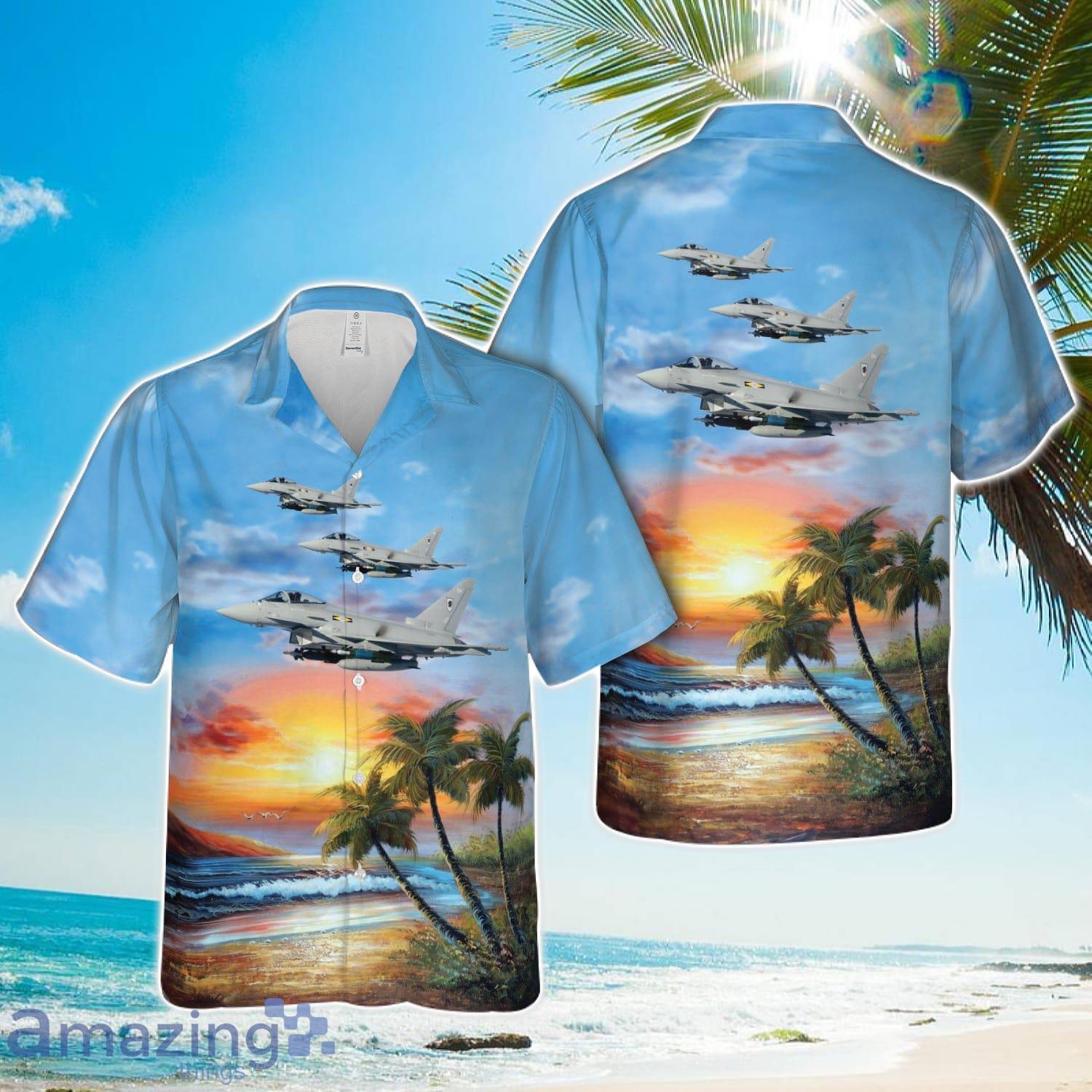 RAF No 11 Squadron Typhoon Hawaiian Shirt Men Women Men Women Beach Shirt Product Photo 1