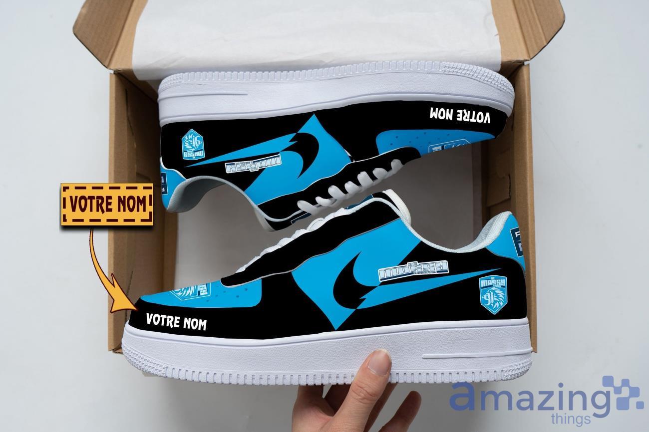 RC Massy Essonne Air Force Shoes Custom Name Men Women Gift AF1 Shoes Product Photo 1
