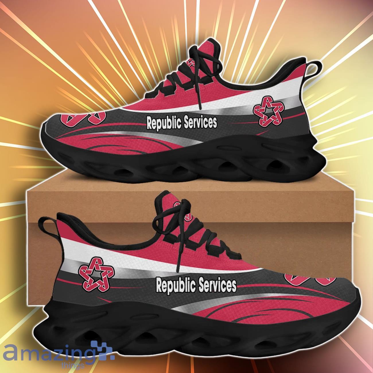 Republic Services Max Soul Shoes Unique Style For Men Women MSS0541 image Republic Services Max Soul Shoes Unique Style For Men Women MSS0541 Product Photo 1