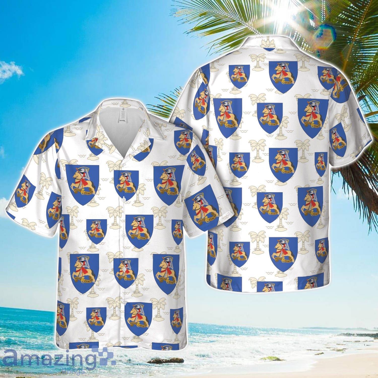 Royal Danish Army Danish Division DDIV (Danske Division) Beach Gift Hawaiian Shirt image Royal Danish Army Danish Division DDIV (Danske Division) Beach Gift Hawaiian Shirt Product Photo 1