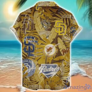 San Diego Padres 3D Hawaiian Shirt Retro Logo Revolution MLB New Design Summer Gift For Men Women Product Photo 2