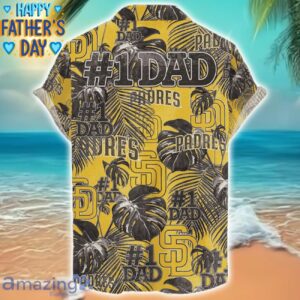 San Diego Padres Dad Hawaiian Father’s Day Gift For Dad Grandpa MLB Sports Beach Shirt Product Photo 2