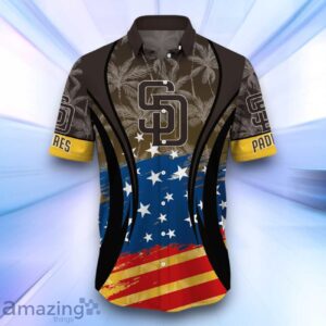 San Diego Padres MLB Hawaiian Shirt Flag Aloha Shirt Summer Beach For Fans Product Photo 2
