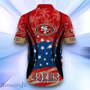 San Francisco 49ers NFL Hawaiian Shirt Flag Aloha Shirt Summer Beach For Fans Product Photo 3