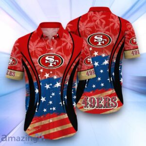 San Francisco 49ers NFL Hawaiian Shirt Flag Aloha Shirt Summer Beach For Fans Product Photo 1