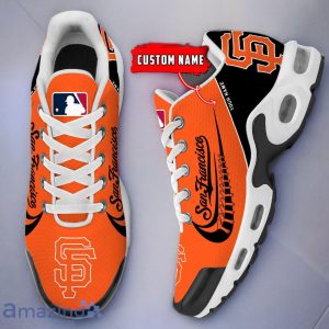 San Francisco Giants MLB Air Cushion Sport Shoes Custom Name For Fans Trending Gift Shoes Product Photo 2
