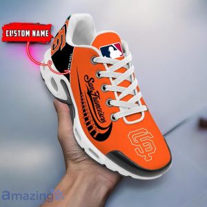 San Francisco Giants MLB Air Cushion Sport Shoes Custom Name For Fans Trending Gift Shoes Product Photo 1