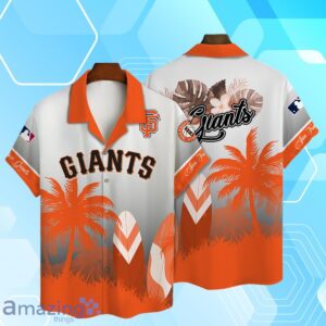 San Francisco Giants MLB Summer Tropical Coconut Hawaiian Shirt And Short Product Photo 2
