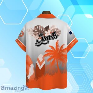 San Francisco Giants MLB Summer Tropical Coconut Hawaiian Shirt And Short Product Photo 4