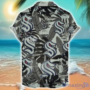 Seattle Kraken 3D Hawaiian Shirt Retro Logo Revolution NHL New Design Summer Gift For Men Women Product Photo 2