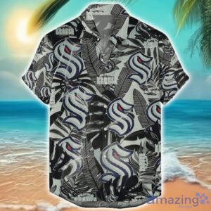 Seattle Kraken 3D Hawaiian Shirt Retro Logo Revolution NHL New Design Summer Gift For Men Women Product Photo 1