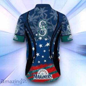 Seattle Mariners MLB Hawaiian Shirt Flag Aloha Shirt Summer Beach For Fans Product Photo 3