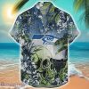 Seattle Seahawks Tropical Skull Halloween 3D Hawaiian Shirt For Men Women NFL Fans