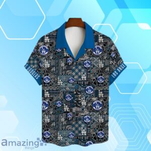 Shohei Ohtani Los Angeles Dodgers MLB Summer Hawaiian Shirt And Short Baseball Pattern Product Photo 3