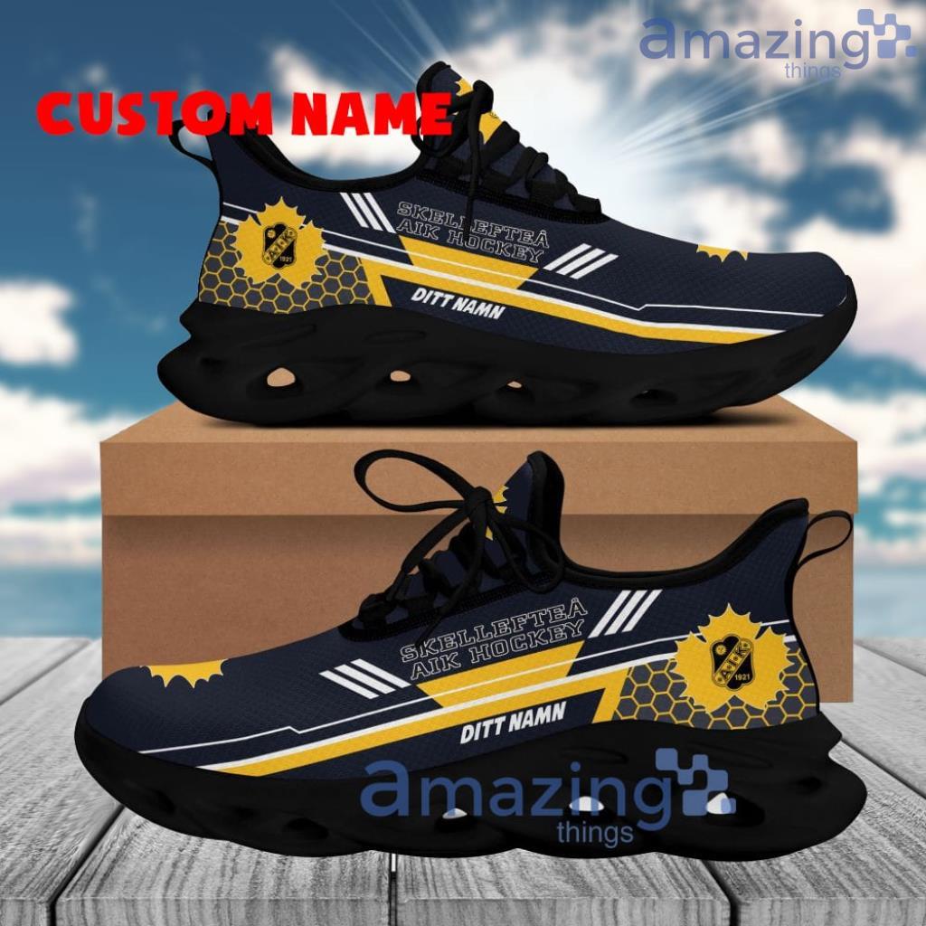Skelleftea Aik Logo Brand Clunky Max Soul Shoes Pattern Modern Footwear Trend For Men And Women Custom Name image Skelleftea Aik Logo Brand Clunky Max Soul Shoes Pattern Modern Footwear Trend For Men And Women Custom Name Product Photo 1