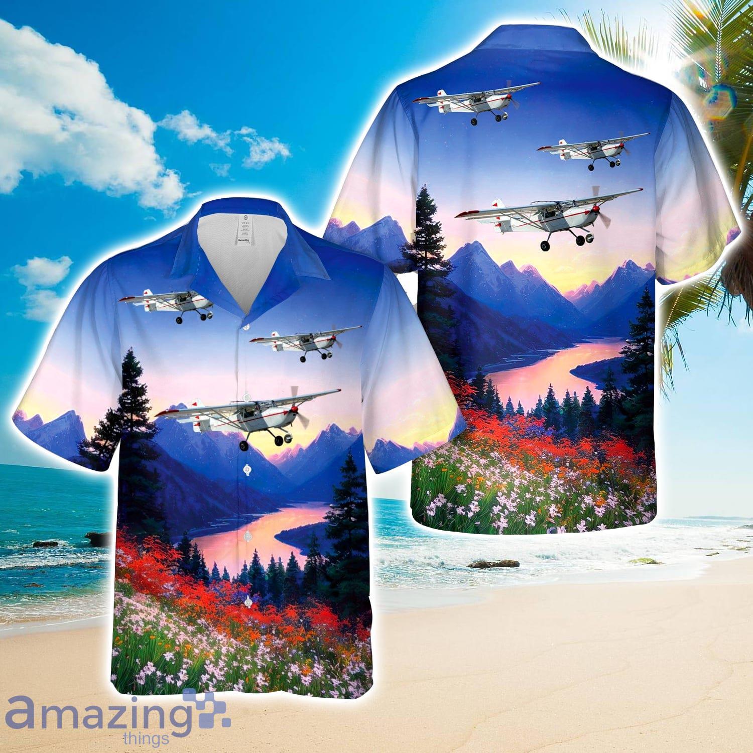Skystar Kitfox Series 7 N40SQ AOP Hawaiian Shirt Beach Gift Product Photo 1