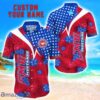 SMU Mustangs Star Tropical Flower 3D Printed Hawaiian Shirt Personalized Name