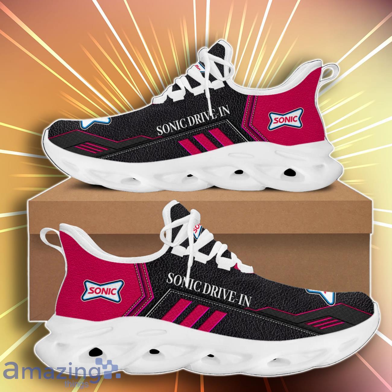 Sonic Drive In Max Soul Shoes Unique Style For Men Women MSS0522 image Sonic Drive-In Max Soul Shoes Unique Style For Men Women MSS0522 Product Photo 2