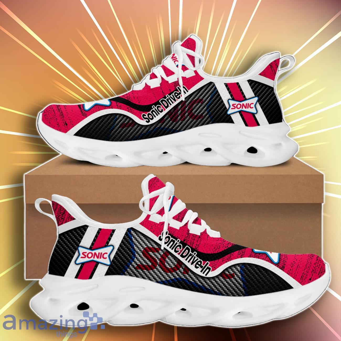 Sonic Drive In Max Soul Shoes Unique Style For Men Women MSS0525 image Sonic Drive-In Max Soul Shoes Unique Style For Men Women MSS0525 Product Photo 2