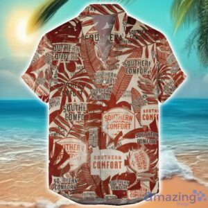 Southern Comfort Whiskey Retro Logo 3D Hawaiian Shirt Summer Holiday Gift Product Photo 1