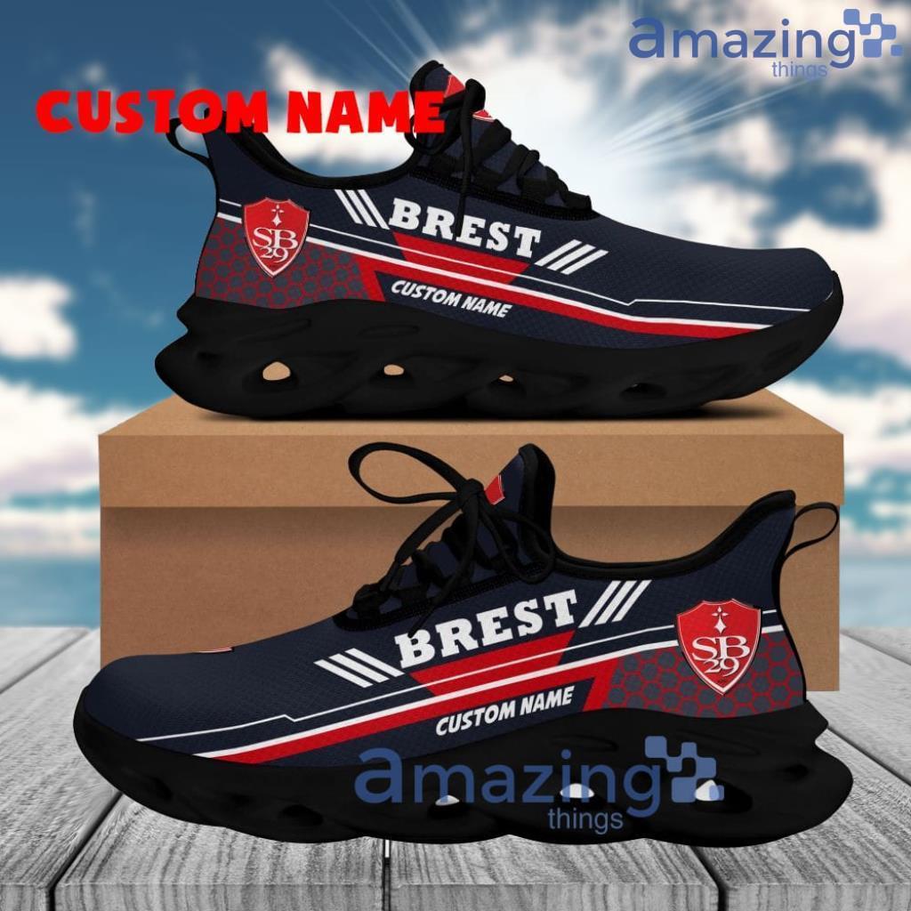 Stade Brestois 29 Logo Brand Custom Name Clunky Max Soul Shoes Footwear Trend image Stade Brestois 29 Logo Brand Custom Name Clunky Max Soul Shoes Footwear Trend Product Photo 1