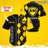 Stade Montois Rugby Sports Logo Jersey Baseball Shirt Custom Name With Diamond Brush Pattern For Men And Women