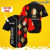 Standard Liege Sports Logo Jersey Baseball Shirt Custom Name With Diamond Brush Pattern For Men And Women
