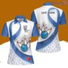 Strike Out Diabetes Custom Bowling Shirt For Women