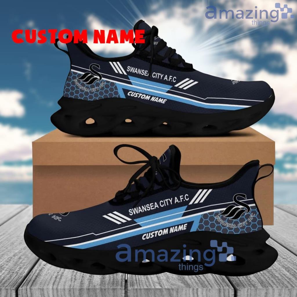 Swansea City A.F.C Logo Brand Clunky Max Soul Shoes Pattern Modern Footwear Trend For Men And Women Custom Name image Swansea City A.F.C Logo Brand Clunky Max Soul Shoes Pattern Modern Footwear Trend For Men And Women Custom Name Product Photo 1