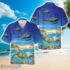Swedish Air Force Agusta Bell Hkp 6B (206B) JetRanger II SE-HGX (06254)  AOP Hawaiian Shirt Beach Gift