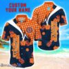 Syracuse Orange Star Tropical Flower 3D Printed Hawaiian Shirt Personalized Name