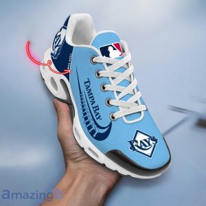 Tampa Bay Rays MLB Air Cushion Sport Shoes Custom Name For Fans Trending Gift Shoes Product Photo 1
