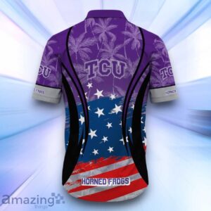 TCU Horned Frogs NCAA1 Hawaiian Shirt Flag Aloha Shirt Summer Beach For Fans image TCU Horned Frogs NCAA1 Hawaiian Shirt Flag Aloha Shirt Summer Beach For Fans Product Photo 3