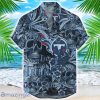Tennessee Titans Flower and Skull Hawaiian Shirt NFL Team Halloween Shirt