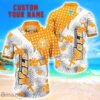 Tennessee Volunteers Star Tropical Flower 3D Printed Hawaiian Shirt Personalized Name