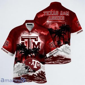 Texas A&ampampM Aggies NCAA Best Hawaiian Shirt For Men Women Custom Name Product Photo 1