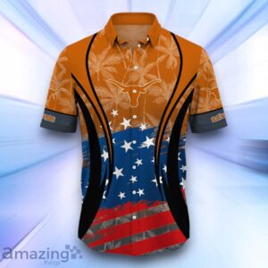 Texas Longhorns NCAA2 Hawaiian Shirt Flag Aloha Shirt Summer Beach For Fans image Texas Longhorns NCAA2 Hawaiian Shirt Flag Aloha Shirt Summer Beach For Fans Product Photo 2