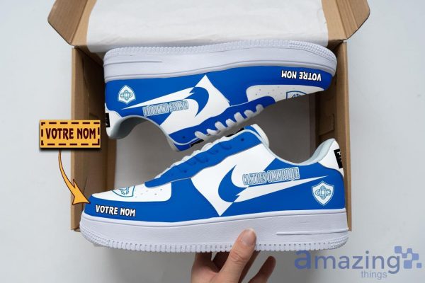 Castres Olympique Air Force Shoes Custom Name Men Women Gift AF1 Shoes Product Photo 1